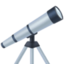 telescope Emoji on Facebook