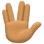 vulcan salute Emoji on Facebook