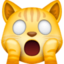 weary cat Emoji on Facebook