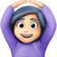 woman gesturing OK Emoji on Facebook