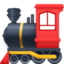 Emoji de locomotora a vapor en Facebook