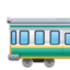 railway car Emoji on Facebook