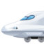 bullet train Emoji on Facebook