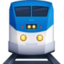 Emoji de tren en Facebook