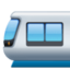 light rail Emoji on Facebook