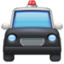 oncoming police car Emoji on Facebook