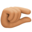 pinching hand Emoji on Facebook