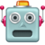 robot Emoji on Facebook