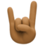 sign of the horns Emoji on Facebook