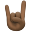 sign of the horns Emoji on Facebook