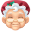圣诞上的Facebook表情符号