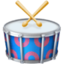 drum Emoji on Facebook