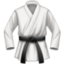 martial arts uniform Emoji on Facebook