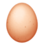 egg Emoji on Facebook