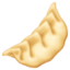 Emoji de gyoza en Facebook