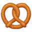 pretzel Emoji on Facebook