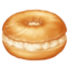 bagel Emoji on Facebook