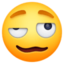 woozy face Emoji on Facebook