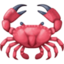 crab Emoji on Facebook