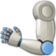 Emoji de brazo mecánico en Facebook