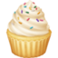 cupcake Emoji on Facebook