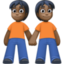 Emoji de personas de la mano en Facebook