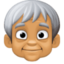 older person Emoji on Facebook