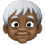 older person Emoji on Facebook