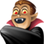 man vampire Emoji on Facebook