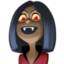 woman vampire Emoji on Facebook