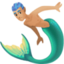 merman Emoji on Facebook