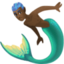 merman Emoji on Facebook