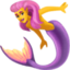 mermaid Emoji on Facebook