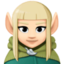 woman elf Emoji on Facebook