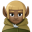 man elf Emoji on Facebook