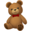 teddy bear Emoji on Facebook