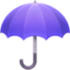 umbrella Emoji on Facebook