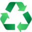 recycling symbol Emoji on Facebook