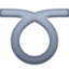 Emoji de bucle rizado en Facebook