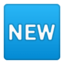 按键上的Android, Google表情符号
