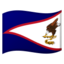 flag: American Samoa Emoji on Android, Google