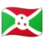 Emoji de bandera de Burundi en Android, Google