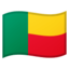 Emoji de bandera de Benín en Android, Google