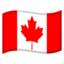 Emoji de bandera de Canadá en Android, Google