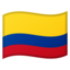 Emoji de bandera de Colombia en Android, Google