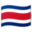 flag: Costa Rica Emoji on Android, Google