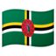 flag: Dominica Emoji on Android, Google