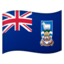 flag: Falkland Islands Emoji on Android, Google