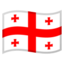 Emoji de bandera de Georgia en Android, Google