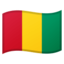 Emoji de bandera de Guinea en Android, Google